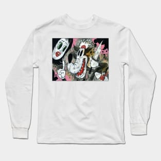 Wolf Knife Long Sleeve T-Shirt